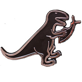Dinosaur Emblem / Car Plaque